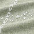 thumbnail image 3 of Zrodlmo Boho Farmhouse Shower Curtain with Hooks Rustic Cottagecore Fabric Bathroom Curtain with Tassels, 72" x 72", X Green, 3 of 9
