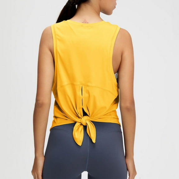 lmcalzta Womens Workout Tank Tops Yoga Quick Dry Gym Athletic Tennis Running Lightweight Sleeveless Tee Shirts