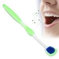 thumbnail image 4 of Tongue Brush, Safe Silicone Tongue Scraper 10 Pieces Flexible Control  For Teeth Green, 4 of 8