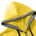 thumbnail image 4 of Xdegoge Full Zip Hooded Sweatshirts for Men Color Block Lightweight Athletic Jackets Casual Long Sleeve Activewear Gym Workout Track Tops with Pockets, 4 of 4