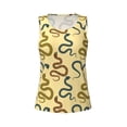 thumbnail image 6 of Sigee Various Snake for Women's Workout Tank Top,Running Tank Tops,Sleeveless Gym ClothesMedium, 6 of 8