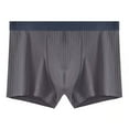 thumbnail image 1 of Ropa Interior Para Hombre, Pantalones Cortos De Moda Con Esquinas Planas Y Cordón Ajustable, Ropa Interior De Color Sólido, Pantalones Transpirables De Cuatro Esquinas Para Hombres De Moda Juvenil, 1 of 2