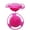 Pink, variant on Simply Good Spill-Proof Gyro Snack Bowl - TEAL/ORANGE