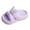 Purple, variant on Xfvqtps Girls Slippers Cute Animals Rabbit Thick Bottom Soft Sole Non Slip Comfortable Breathable Indoor and Outdoor PVC Slippers Pink-08