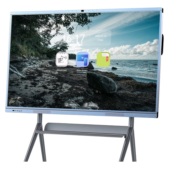 Belnet 65 inch Smartboard Touch Screen Mirroring Reverse Control IR Wireless Smart TVs for Digital Signage, School & Office