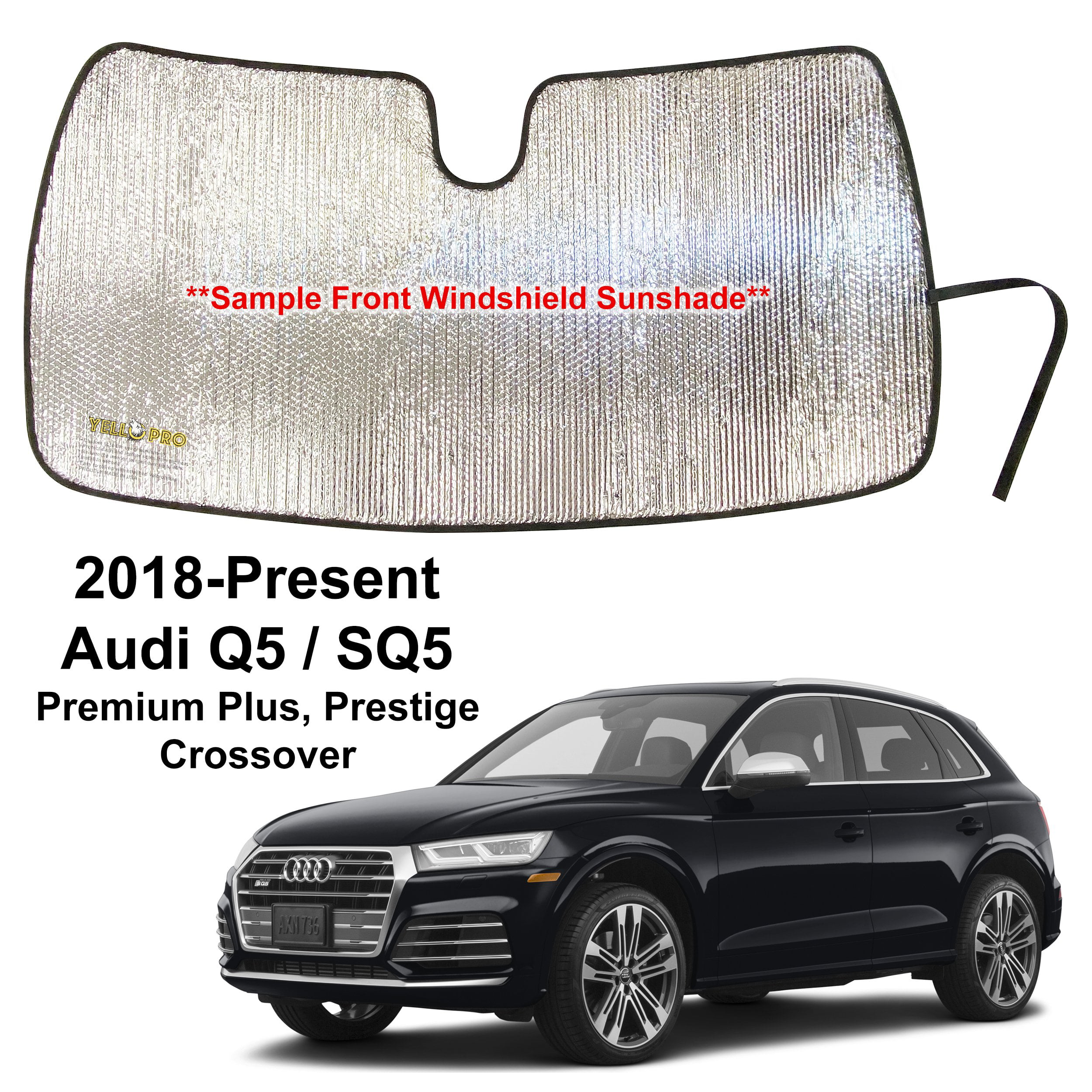 For Audi Q3 /Q5 /Q5L /Q7 Magnetic Special Curtain Window SunShades Mesh Shade Blind Fully Covered Car Anti-peeping Size : 2 front doors 