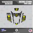 thumbnail image 2 of Kalair GFX Graphics Kit for Suzuki LTZ400 (2003-2008) Thunder Series, 2 of 5