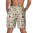 thumbnail image 4 of Daiia Squirrel In The Forest Mens Swim Trunks Swim Shorts Quick Dry Swim Shorts with Mesh Lining Pockets-XX-Large, 4 of 9