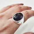 thumbnail image 4 of Amethyst Mans Ring, Natural Amethyst, February Birth, Silver Jewelry, 925 Silver Ring, Birthday Gift, Heavy Mens Ring, Arabic Design, Ottoman Style Ring, Christmas, Turkey Mens Signet Ring, 4 of 8