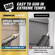 DAP DYNAFLEX ULTIMATE 10.1 Oz. Premium All-Weather Sealant, Clear 7079816201