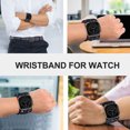 thumbnail image 3 of Miangastore 1Pc Glitter Watch Strap Fashion Leather Watchband Compatible with Fitbit Versa, 3 of 8