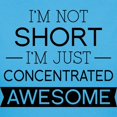 thumbnail image 3 of CafePress - I'm Not Short I'm Just Concentrated Awesome Women - Women's Traditional Fit Dark T-Shirt, 3 of 4