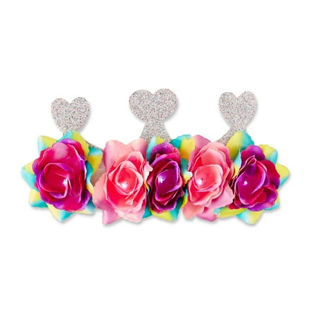 Multi-Color Light-Up Flower Crown Novelty Ages 3+ by Way To Celebrate