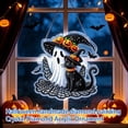 thumbnail image 3 of Halloween Diamond Art Hanging Kits for Adults, 2D Acrylic DIY Hanging Ornament, Special Shaped Diamonds Art Window Pendant, 3 Pattern Choices, Complete DIY Craft Tools for Halloween Home Decoration, 3 of 3
