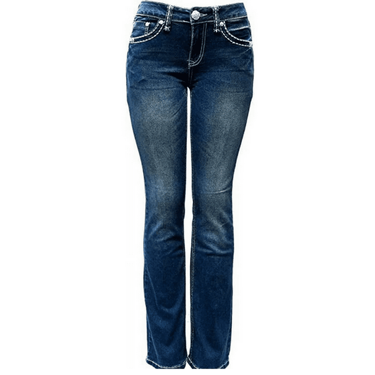 【WONDER WONDER】Forton Low-rise Incised Bootcut Denim Pants C Wonder by Christian Siriano Seamed Bootcut Jean - 22073693