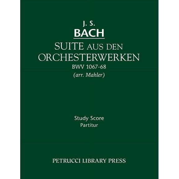 Suite aus den Orchesterwerken: Study score (Paperback)