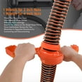 thumbnail image 4 of LOVEVER RV Sewer Spanner 1 Set RV Sewer Fitting Wrench Connect Disconnect Easily Universal Spanner For Most 3in 4in Male Female RV Sewer Orange Multi Purpose Sewer Hose Spanner, 4 of 8