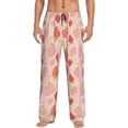 thumbnail image 2 of Goofa Strawberry Printed Soft Pajama Pants for Men, Wide Leg Comfy Casual Lounge Yoga Pants-, 2 of 9