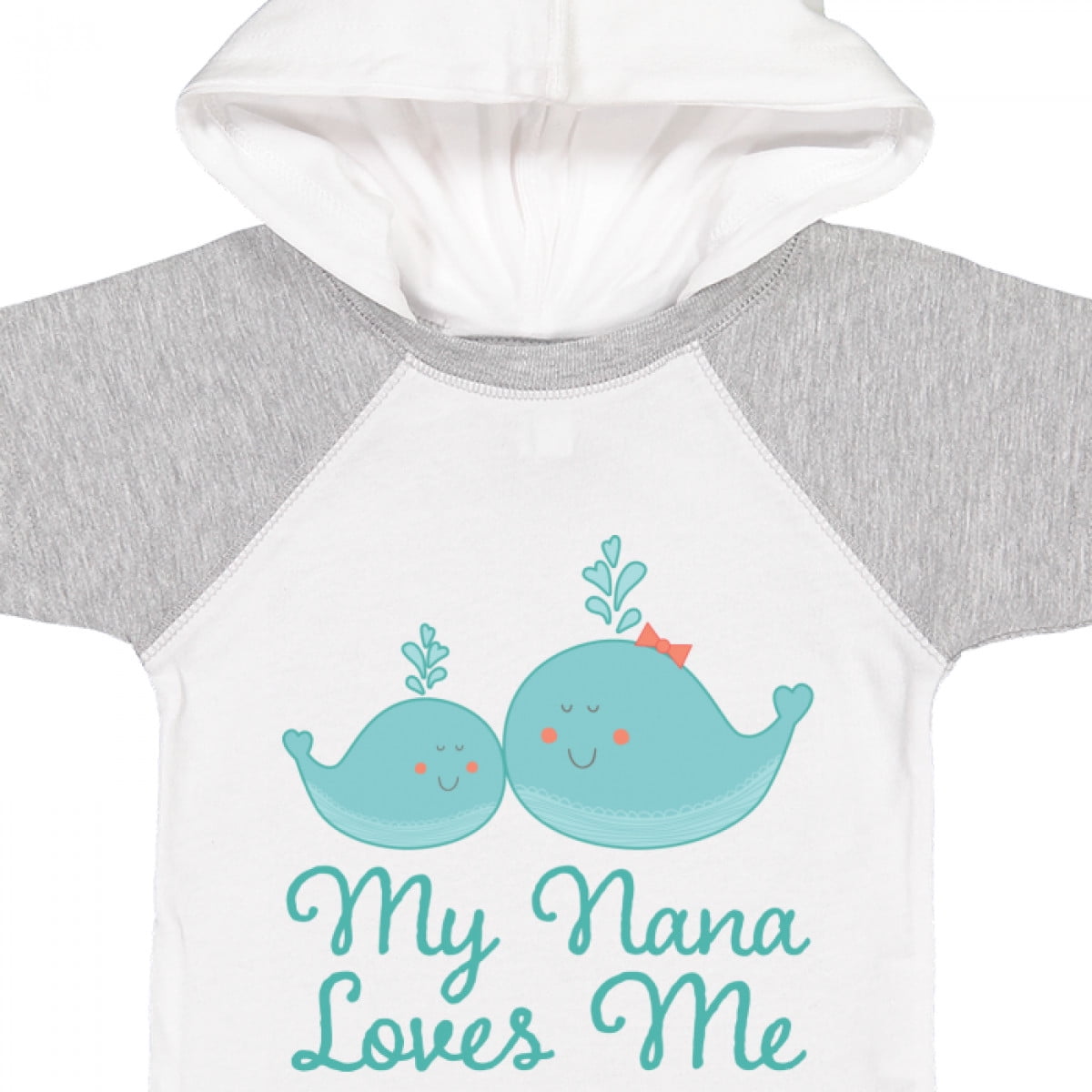 Inktastic My Nana Loves Me Boys or Girls Baby Bodysuit