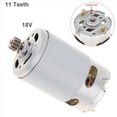 thumbnail image 5 of 3X Motor de CC RS550 de 18 V y 19500 RPM con 11 Dientes de Dos Velocidades y Caja de Engranajes de Alto Par para Taladro/Destornillador Eléctrico, 5 of 5