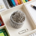 thumbnail image 1 of Yrmaups Large Paper Clips for Office, Colorful Stainless Steel Paper Clips, 160-Piece Paper Clip Storage Box for Study, Home, Office, Organization, 1 of 6