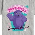 thumbnail image 3 of IF Movie - Blue Anythings Possible  - Toddler & Youth Short Sleeve Graphic T-Shirt, 3 of 5