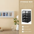 thumbnail image 6 of TABLZONE Multi-Layer Metal Desktop Box Black for Pen and Document Storage, 6 of 6