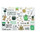 thumbnail image 5 of Yesfashion Simple Cartoon Placemat Table Protective Pad Household Ornaments Tableware, 5 of 8