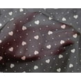 thumbnail image 4 of oneOone Silk Tabby Fabric Dot & White Heart Decor Fabric Printed BTY 42 Inch Wide, 4 of 4