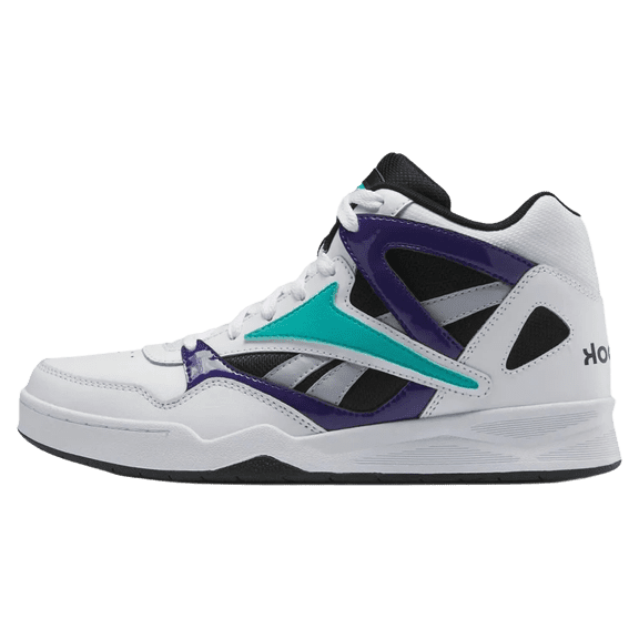 REEBOK MENS Royal BB4500 High 2 "White Purple Teal" HR0526 HR0526 from Stadium Goods