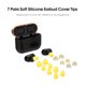 thumbnail image 4 of Cubierta del auricular Irfora 7 pares de fundas de silicona suave para auriculares Auriculares de repuesto para Sony WF-1000XM3 Auriculares intrauditivos Accesorios para auriculares Irfora Cubierta del auricular, 4 of 6