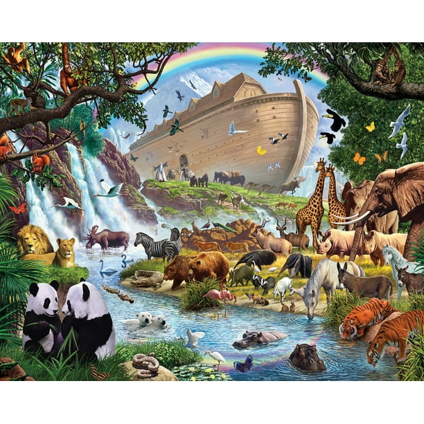 Vermont Christmas Company Noah's Ark - 1000 Piece Jigsaw ...