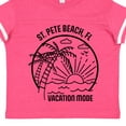 thumbnail image 4 of Inktastic Summer Vacation Mode St. Pete Beach Florida Boys or Girls Toddler T-Shirt, 4 of 5