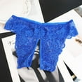 thumbnail image 2 of 6-Pack Nivmu Women's Sexy Crotchless Lace Underwear, Sexy Thongs Panties for Women, 2 of 8