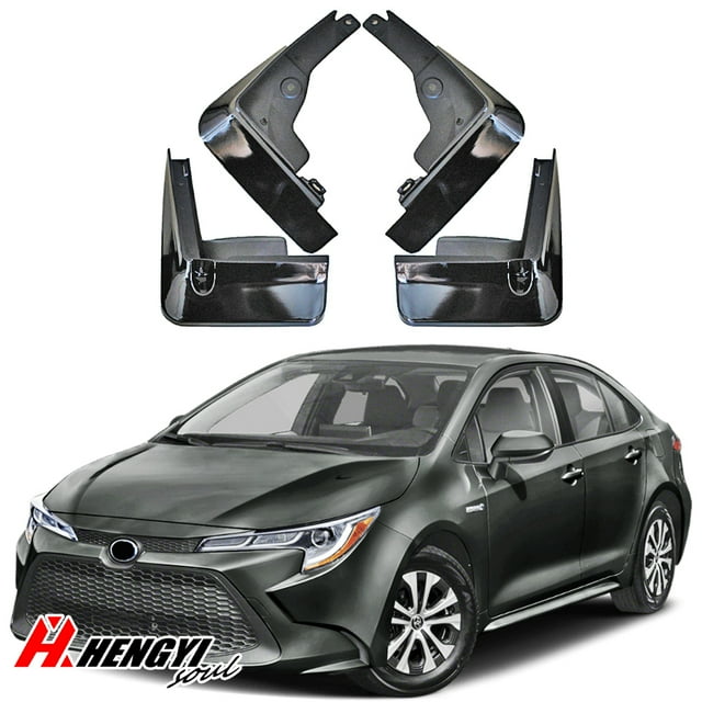 4pcs Front & Rear Mud Guard Fender Flaps Splash for Toyota Corolla