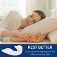 thumbnail image 3 of Mouth Guard for Clenching Teeth at Night, Professional Night Guards for Teeth Grinding with Hygiene Case(4Piece Set/2Sizes), 3 of 12