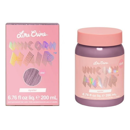 Lime Crime Unicorn Hair Semi-Permanent Hair Color Vegan Light Coverage Oyster 6.76 fl oz