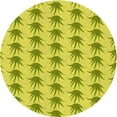 thumbnail image 1 of Ahgly Company Machine Washable Indoor Round Transitional Pistachio Green Area Rugs, 4' Round, 1 of 7