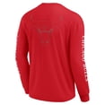 thumbnail image 3 of Men's Fanatics Red Chicago Bulls Elements Strive Long Sleeve T-Shirt, 3 of 3