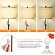 thumbnail image 3 of Lámpara de pie Qingmiao ajustable 137-170 cm 8W 3000K LED, 3 of 7