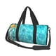 thumbnail image 1 of Fotbe Coral And Seashell On The Beach Bolsa Deportiva de Lona Plegable con Estampado, Bolsa de Gimnasio con Bolsillo Seco/Húmedo, Bolsa de Viaje Ultraligera de Gran Capacidad, 1 of 6