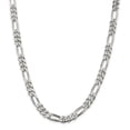 thumbnail image 1 of 925 Sterling Silver 7.75mm Figaro Chain 20 Inch, 1 of 5
