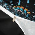 thumbnail image 4 of Castle Fairy Sport Baseball Twin Duvet Cover, Candy Glove Stars Pattern Twin Bedding, Black Blue,Black Reversible,2pcs,1 Duvet Cover and 1 Pillowcase, 4 of 6