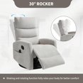 thumbnail image 2 of Resenkos Massage Recliner Chair with Heat Function and 8 Vibration Modes - Beige, 2 of 7