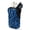 Zebra Print Blue, variant on SEANATIVE Portable Sunglasses Case Neoprene Eyeglasses Pouch with Zipper, Dual Compartment Glasee Pouch Protective Eyewear Case Multifunctional Glasses Bag, Paisley Flower Patchwork Print Blue