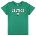 thumbnail image 2 of Women's Fanatics Kelly Green/Heather Gray Boston Celtics Plus Size T-Shirt & Shorts Combo Set, 2 of 3