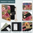 thumbnail image 5 of Small Wallet For Women Bifold Leather Pocket Coin Credit Card Holder With RFID Blocking Various Cacti, 5 of 6