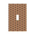 thumbnail image 1 of DouZhe 1-Gang Toggle Switch Wallplate, Abstract Retro Ethnic Style Decorative Wall Plates, 1 of 7