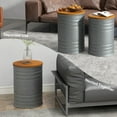 thumbnail image 4 of HOMCOM Nesting Coffee Table Set of 2 with Lids, Hidden Space, 4 of 10