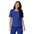 thumbnail image 2 of Adar Universal Women's Scrub Set - V-neck Scrub Top and Elastic Pull-On Scrub Pants, 2 of 7